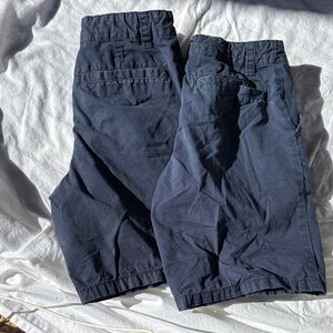 Cat and Jack blue chino shorts size 10-12